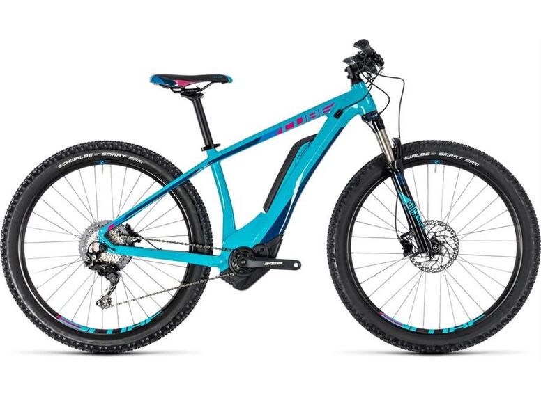 Elektrokolo CUBE ACCESS HYBRID RACE 500 2018 TURQUOISE