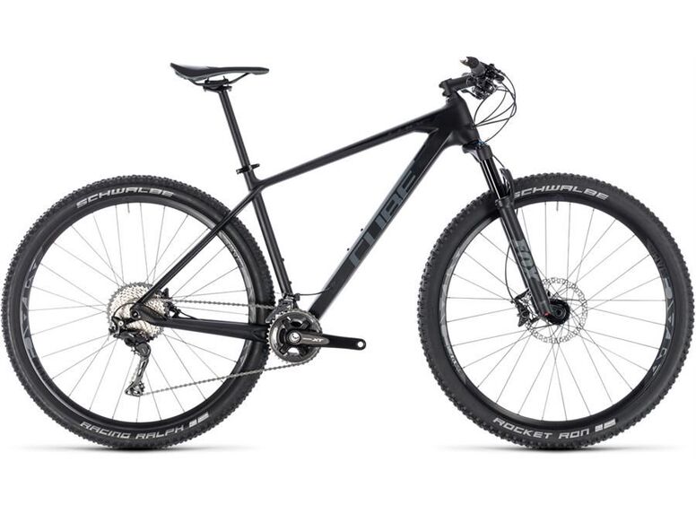 Horské kolo CUBE REACTION C:62 RACE 2018 Black