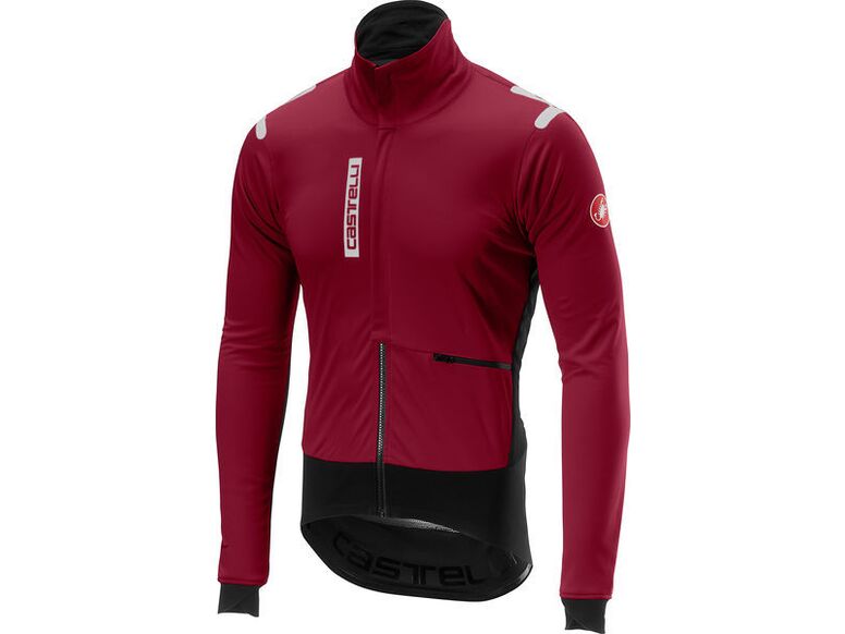 Castelli – pánská bunda Alpha RoS, matador red/black
