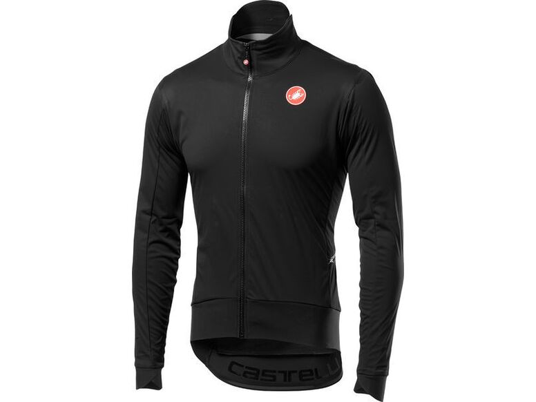 Castelli – pánská bunda Alpha RoS Light, light black/black