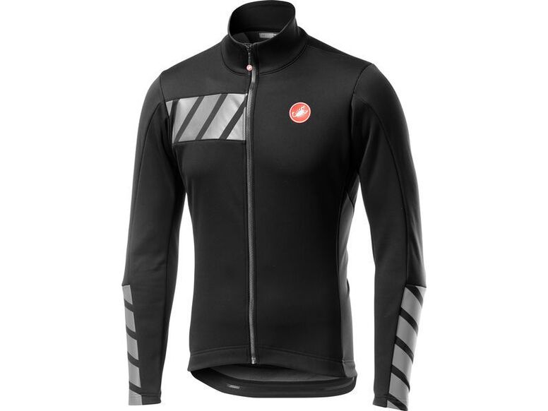 Castelli - pánská bunda Raddoppia 2, light black