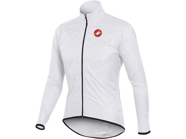 Castelli - pánská větrovka Squadra, bílá