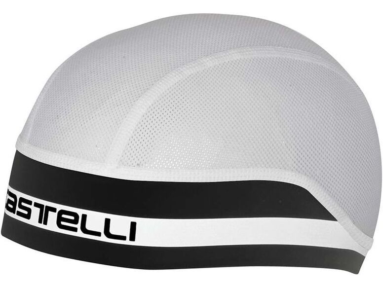 Castelli - čepice pod přilbu Summer, bílá/černá