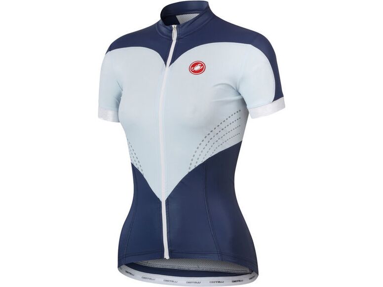 Castelli - dámský dres Premiata, modrá/bílá