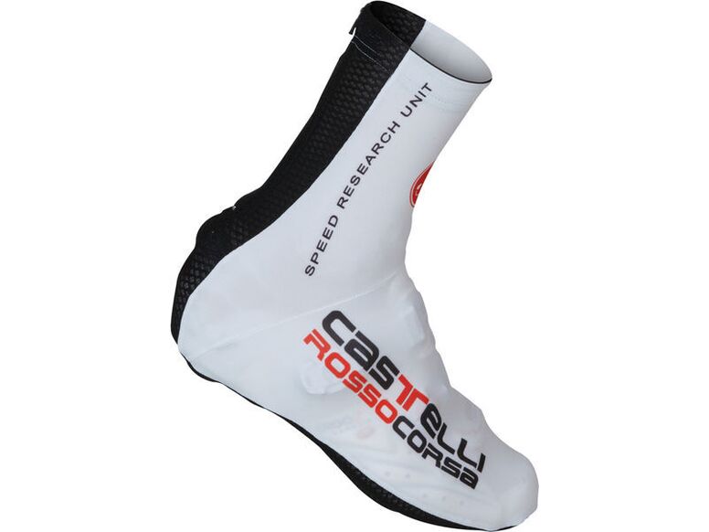 Castelli - návleky na tretry Aero Race, white