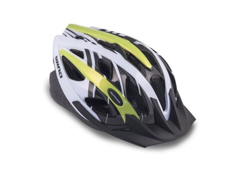 Přilba AUTHOR WIND žlutá-bílá