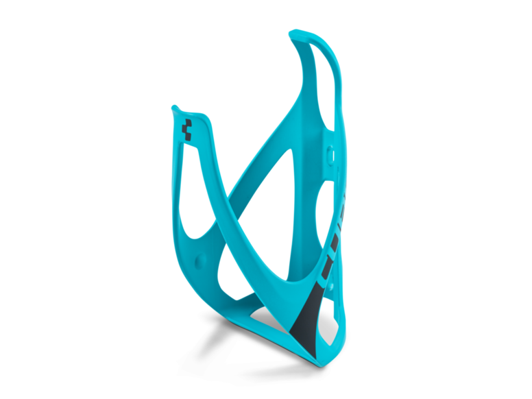 Košík na láhev CUBE tyrkysová/černá