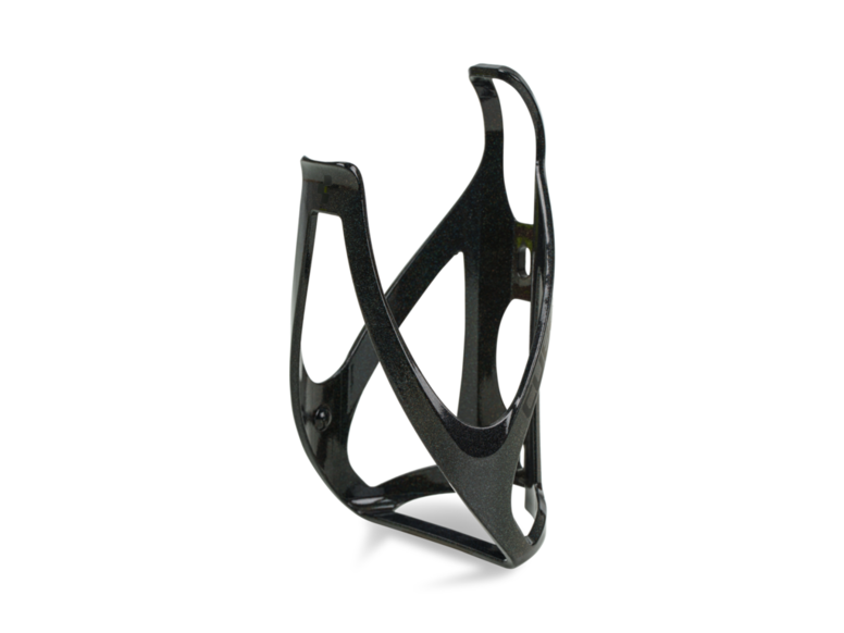 Košík na láhev CUBE glossy prizm black´n´black