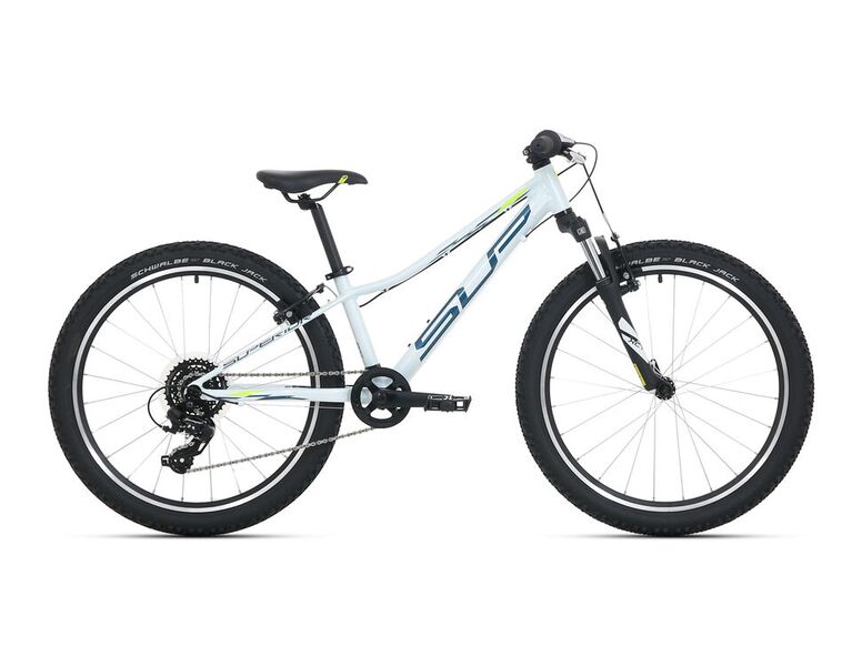 SUPERIOR RACER XC 24  Gloss White/Blue/Neon Yellow 2022