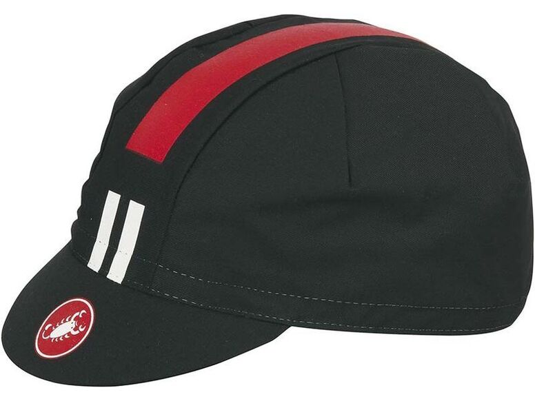 Castelli - čepice Free, černá/červená