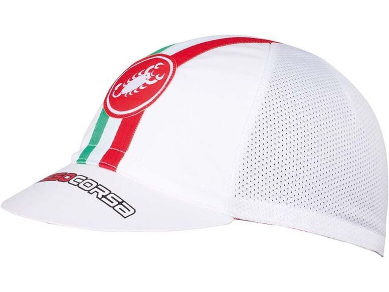 Castelli - čepice Performance Cycling, white