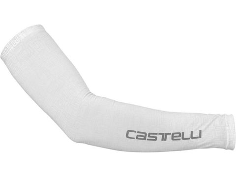 Castelli - návleky na ruce Chill, bílá