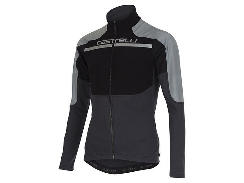 Castelli – pánský dres Secondo Strato Reflex, black/reflex/anthracite