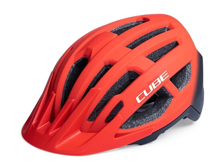 Přilba CUBE OFFPATH Mips červená