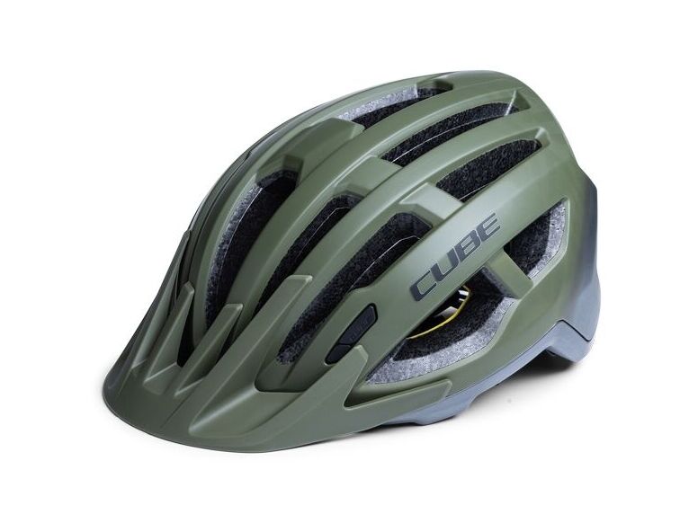Přilba CUBE OFFPATH Mips zelená