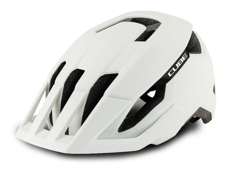 Přilba CUBE Stray white