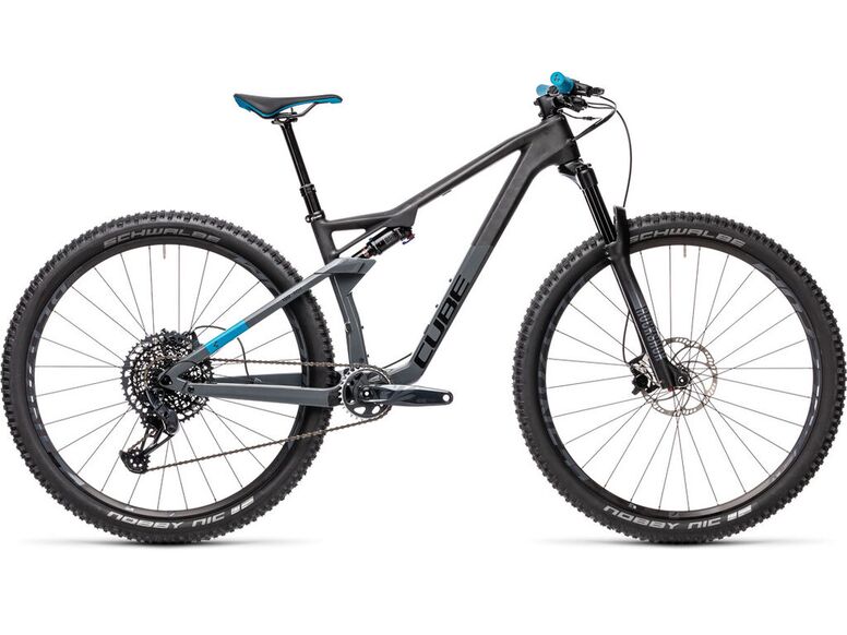 Horské kolo CUBE AMS 100 C:68 RACE 2021 29 Carbon'n'blue