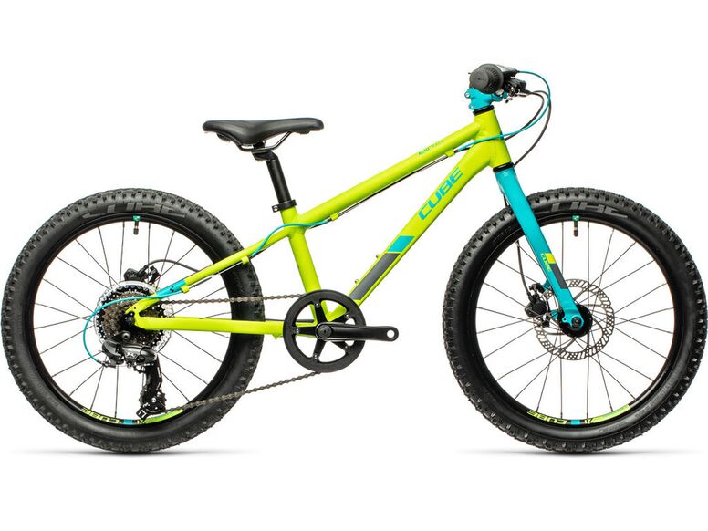 Dětské kolo CUBE ACCESS 200 DISC 2021 Green'n'petrol