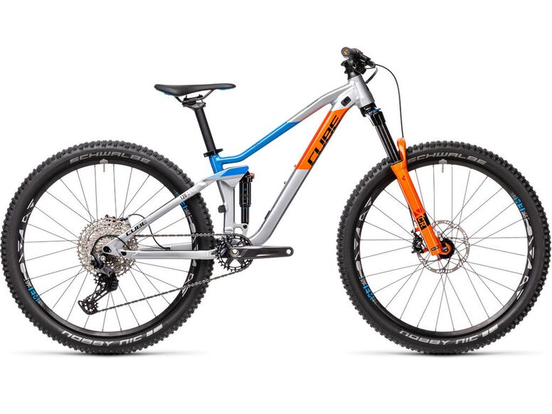 Dětské celoodpružené kolo CUBE STEREO 120 ROOKIE 2021