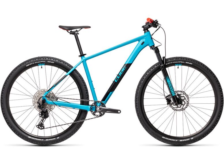 Horské kolo CUBE ATTENTION SL 29 2021 petrol'n'red