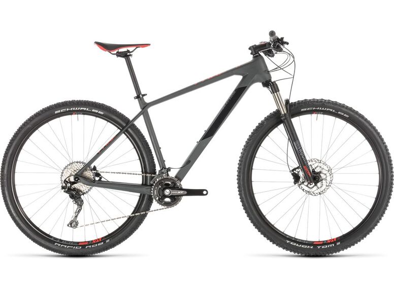 Horské kolo CUBE REACTION C:62 2019 Grey'n'red