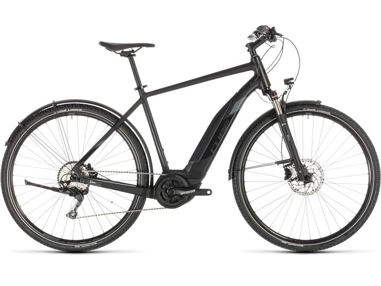 Elektrokolo CUBE CROSS HYBRID EXC 500 ALLROAD BLACK´N´GREY 2019