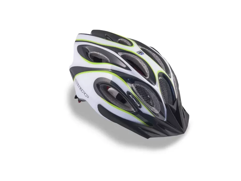 Přilba AUTHOR SKIFF zelená/bílá