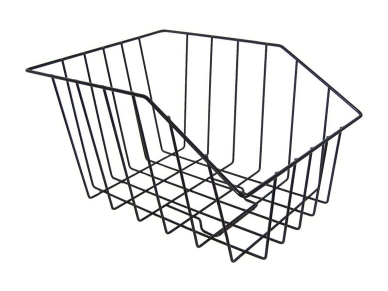 Koš na zadní nosič malý, černý