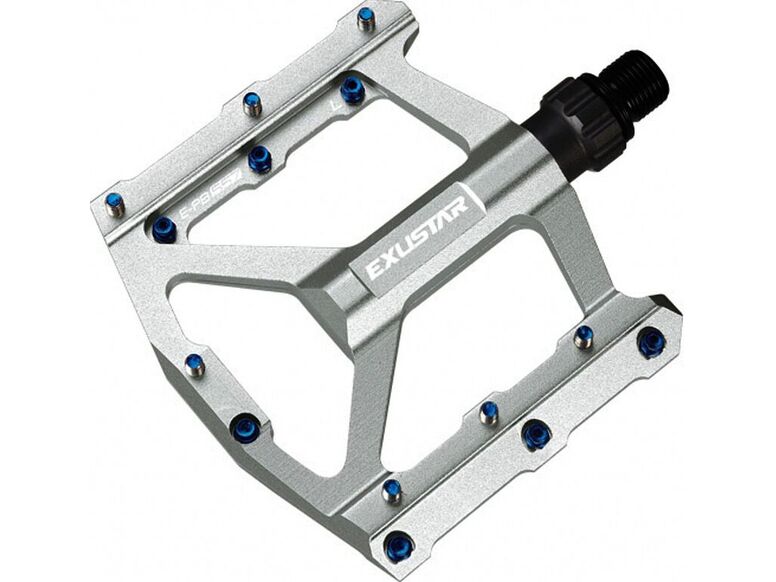 Pedály EXUSTAR PB557 střébrné