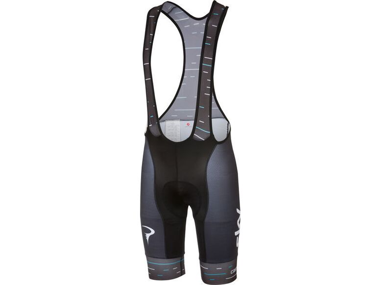 Castelli - Team Sky pánské kalhoty Volo s vložkou, black