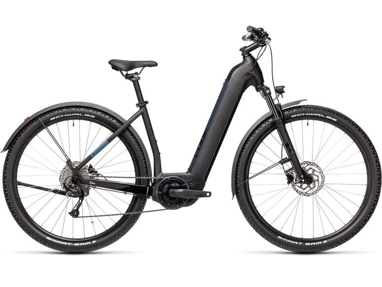 Elektrokolo CUBE NURIDE HYBRID PERFORMANCE 625 Allroad 2021 black'n'novablue