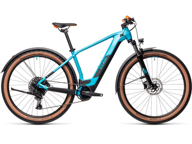 Elektrokolo CUBE REACTION HYBRID PRO 29 500 Allroad 2021 Petrol'n'orange
