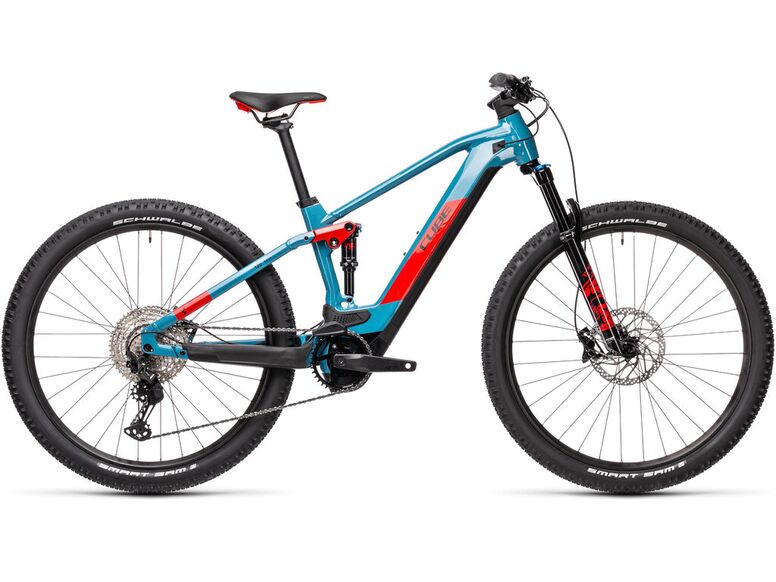 Elektrokolo CUBE STEREO HYBRID 120 RACE 625 2021 blue'n'red