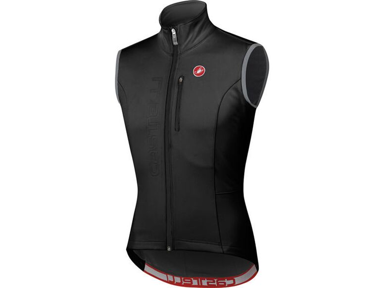 Castelli – pánská zimní vesta Isterico, black/anthracite