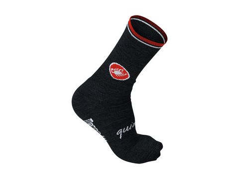 Castelli - pánské ponožky Quindici Soft, black