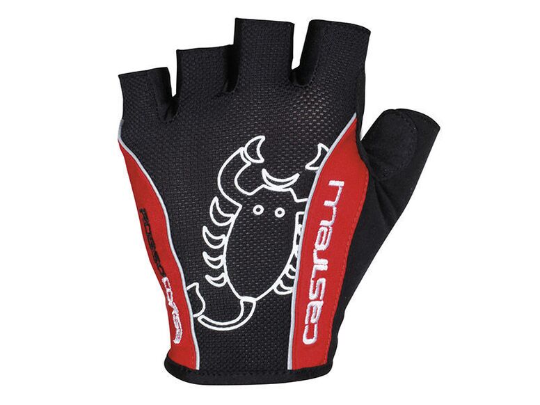 Castelli - pánské rukavice Rosso Corsa Classic, red/black