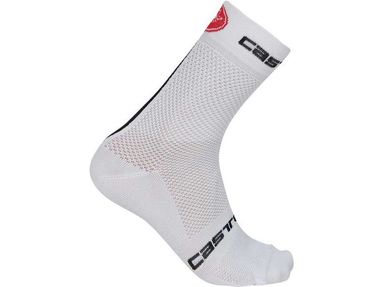 Castelli - pánské ponožky Free 9 cm, white
