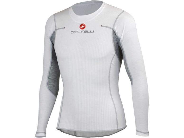 Castelli - pánské funkční prádlo Flanders LS, bílá