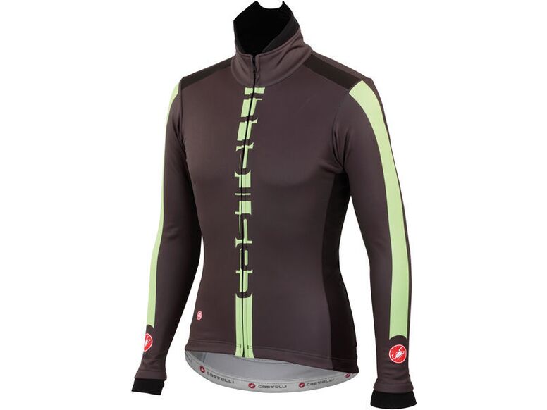 Castelli - pánská bunda Ar, antracit/černá/lime
