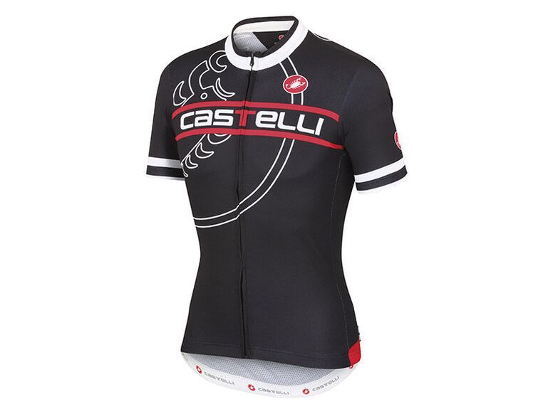 Castelli – pánský dres Segno FZ, black