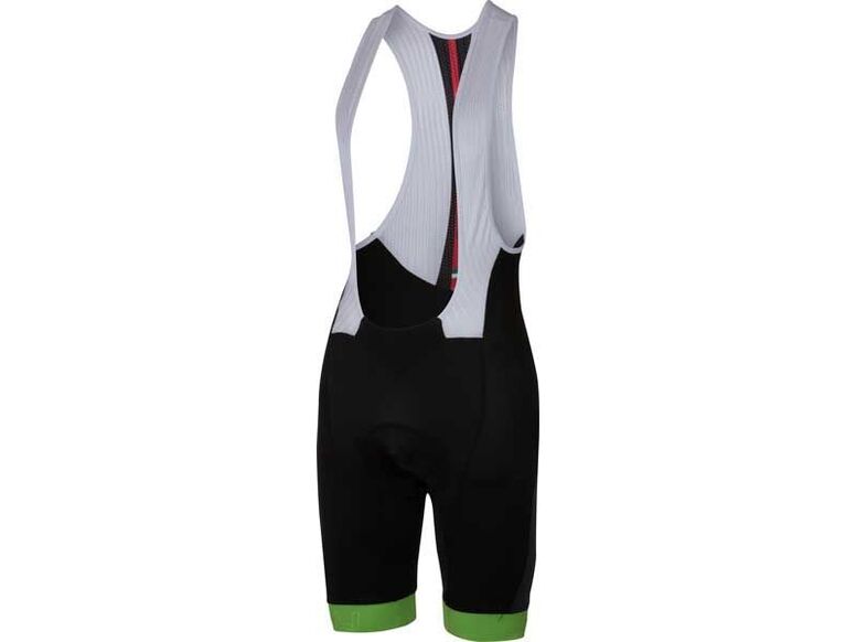 Castelli - pánské kalhoty Velocissimo s vložkou, black/green