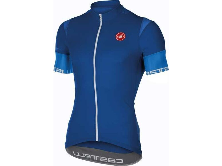 Castelli - pánský dres Entrata 2 FZ, surf blue