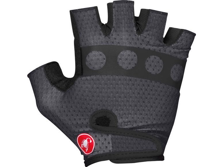 Castelli - pánské rukavice Trofeo, anthracite/black