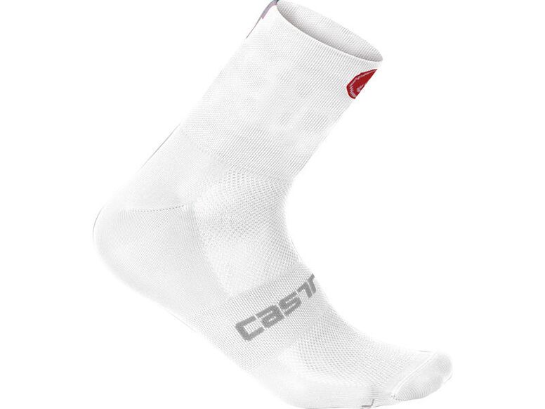 Castelli - ponožky Quattro 6 cm, white