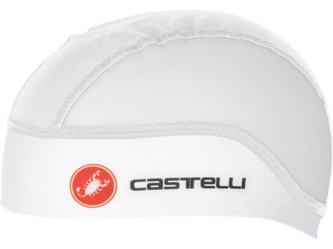 Castelli – čepice pod přilbu Summer, white