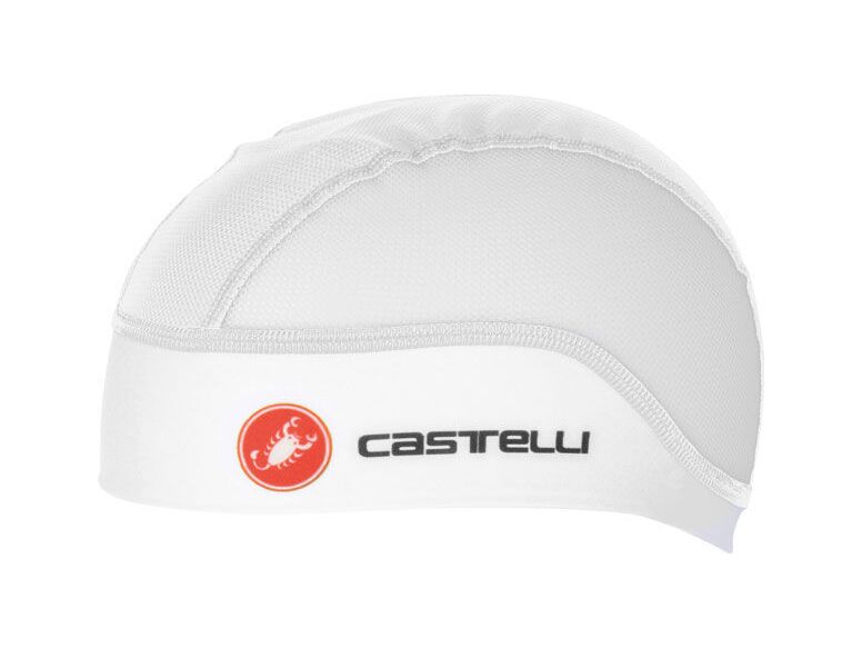 Castelli – čepice pod přilbu Summer, white