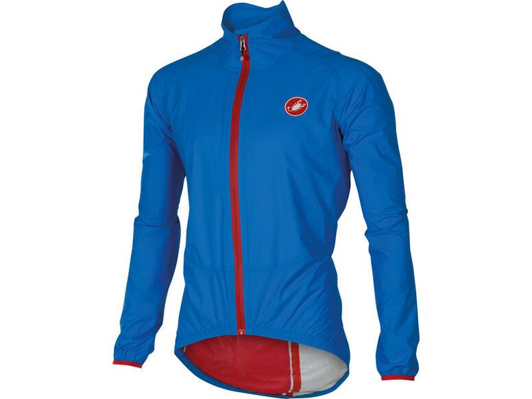 Castelli – pánská bunda Riparo Rain, drive blue