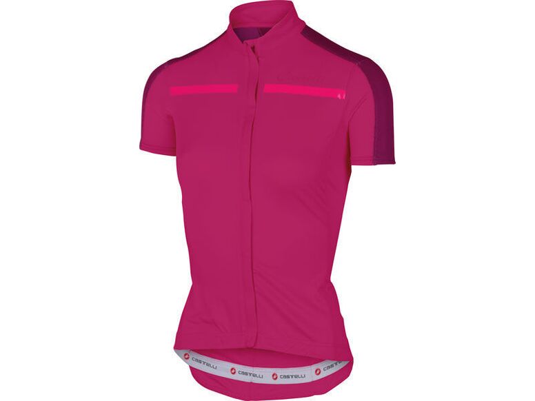 Castelli – dámský dres Ispirata, raspberry/magenta