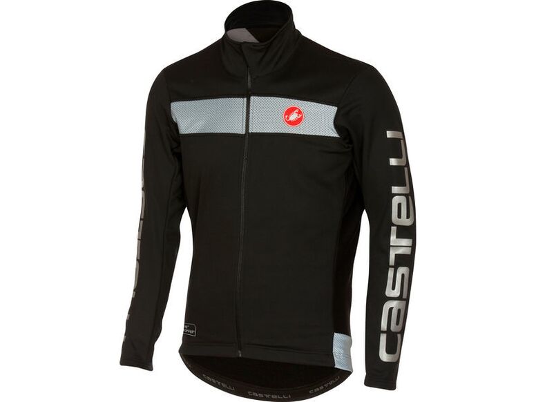Castelli - pánská bunda Raddoppia, black