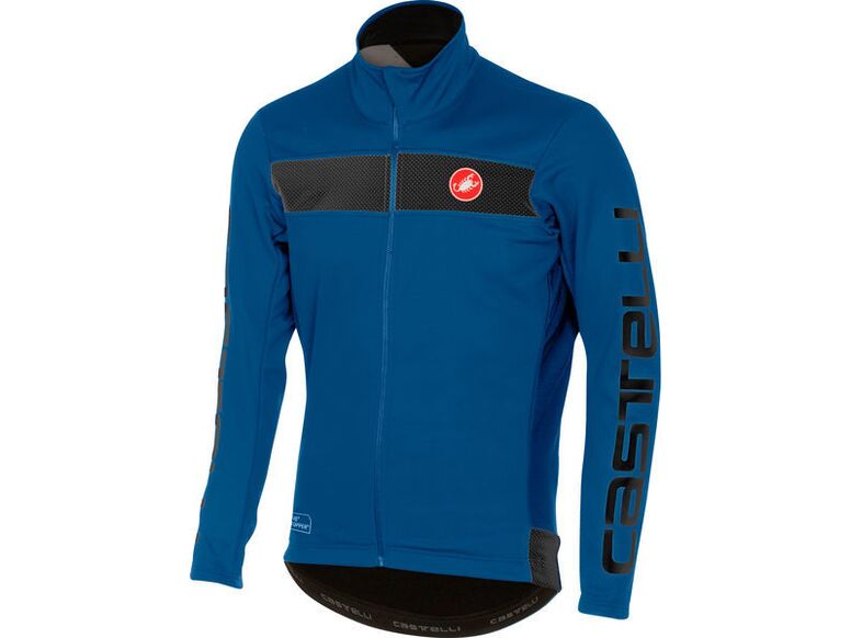 Castelli - pánská bunda Raddoppia, ceramic blue
